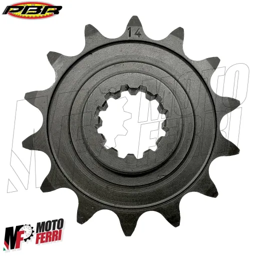 MF3836 Pignone 14 Denti PBR Passo 520 per Vor EN / MX / SM / EN 450 530 570 cc