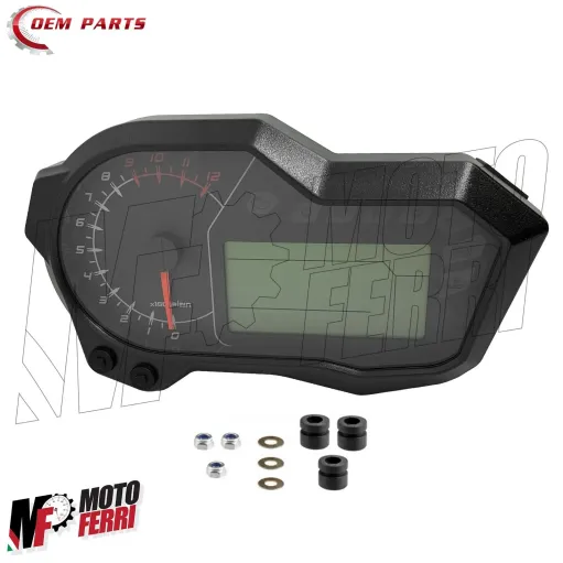 MF3820 Strumentazione Contachilometri Fondo Nero Benelli TRK 502 / X 2017 - 2024