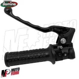 MF3846 Kit Comando Domino Destro Gas Nero in Ferro Freno Anteriore Piaggio SI 2