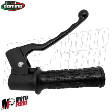 MF3846 Kit Comando Domino Destro Gas Nero in Ferro Freno Anteriore Piaggio SI
