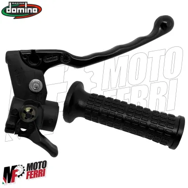MF3847 Kit Comando Domino Sinistro Freno Posteriore Nero in Ferro Piaggio SI