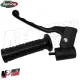 MF3847 Kit Comando Domino Sinistro Freno Posteriore Nero in Ferro Piaggio SI