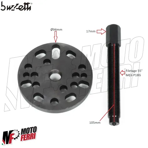 MF3860 - Estrattore Universale per Volano Ingranaggi Mozzo Frizione Scooter Moto