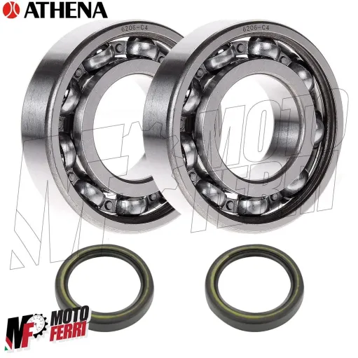 MF3861 Cuscinetti + Paraoli Athena Albero Motore Aprilia RS RX MX Tuono Pegaso