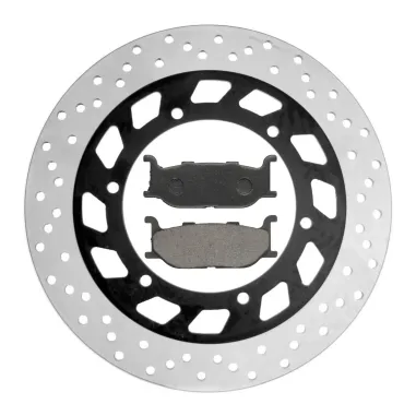 MF3864 Disco Freno Anteriore + Pastiglie Organiche Yamaha TMax 500 2001 / 2003