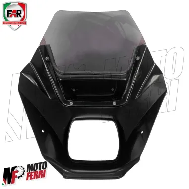 Cupolino FAR Faro Rettangolare Universale Moto Cross Enduro Ciclomotore Epoca