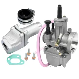 MF0787 Kit Carburatore PWK 28 + Collettore Lamellare 3 Fori Polini per Ape 50