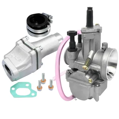 MF0787 Kit Carburatore PWK 28 + Collettore Lamellare 3 Fori Polini per Ape 50