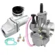 MF0787 Kit Carburatore PWK 28 + Collettore Lamellare 3 Fori Polini per Ape 50