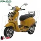 MF3884 Paraurti Parafango Anteriore Faco Nero Vespa Primavera Sprint 50 125 150