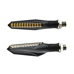 MF3892 - Coppia Frecce Led Sequenziali Universali per Moto Scooter - 6cm