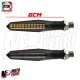 MF3892 - Coppia Frecce Led Sequenziali Universali per Moto Scooter - 6cm