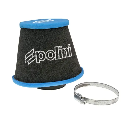 FILTRO ARIA SPORT APERTO AIR BOX POLINI BIG EVO DM 48 CARBURATORE PWK DA 24 A 30