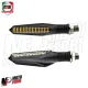 MF3892 - Coppia Frecce Led Sequenziali Universali per Moto Scooter - 6cm