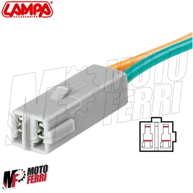 MF3896 Kit Cavi Cablaggio Adattatori Kawasaki per Frecce Aftermarket Universale