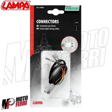 MF3896 Kit Cavi Cablaggio Adattatori Kawasaki per Frecce Aftermarket Universale