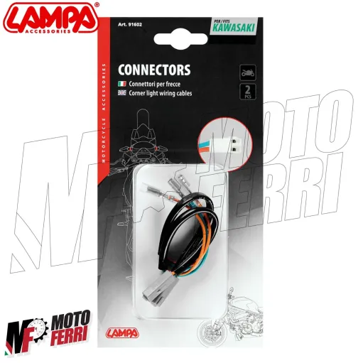 MF3896 Kit Cavi Cablaggio Adattatori Kawasaki per Frecce Aftermarket Universale
