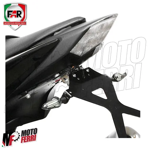 MF3898 Coppia Frecce Led FAR Micro in Metallo Universali Moto Scooter - 9cm