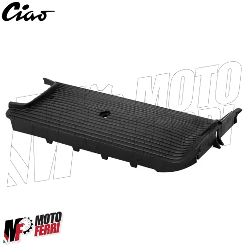 MF0217 Pedana Pedanina Centrale in Plastica Nera per Piaggio Ciao P / PX