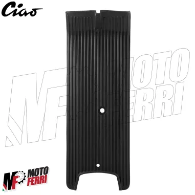 MF0217 Pedana Pedanina Centrale in Plastica Nera per Piaggio Ciao P / PX