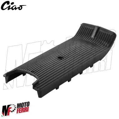 MF0217 Pedana Pedanina Centrale in Plastica Nera per Piaggio Ciao P / PX