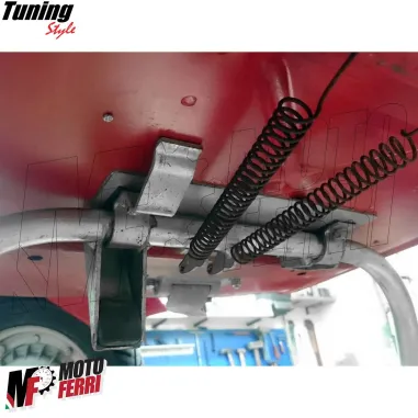 MF0603 Piastra Rinforzo Pedana Cavalletto Vespa 50 Special RLN 125 ET3 Primavera