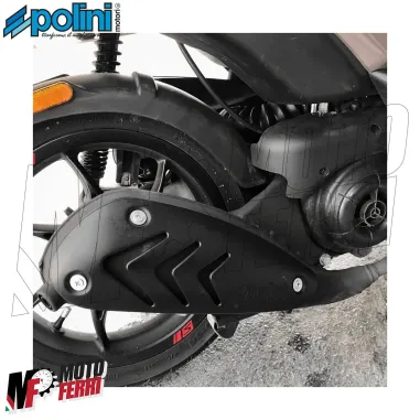 MF3910 Marmitta Polini per Vespa Primavera Sprint 50 iGet Euro 3 4 5 2016 - 2024