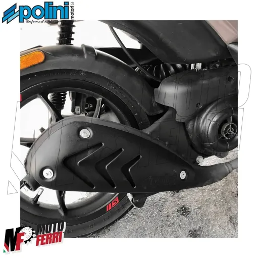 MF3910 Marmitta Polini per Vespa Primavera Sprint 50 iGet Euro 3 4 5 2016 - 2024