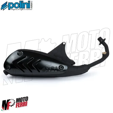 MF3910 Marmitta Polini per Vespa Primavera Sprint 50 iGet Euro 3 4 5 2016 - 2024