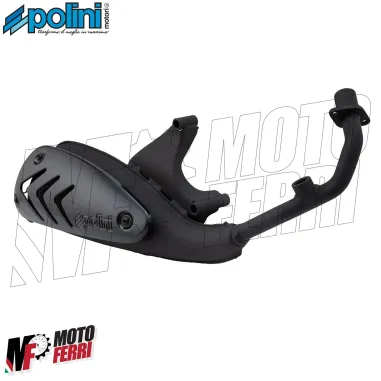 MF3910 Marmitta Polini per Vespa Primavera Sprint 50 iGet Euro 3 4 5 2016 - 2024