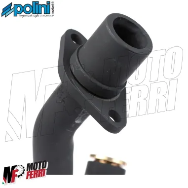 MF3910 Marmitta Polini per Vespa Primavera Sprint 50 iGet Euro 3 4 5 2016 - 2024