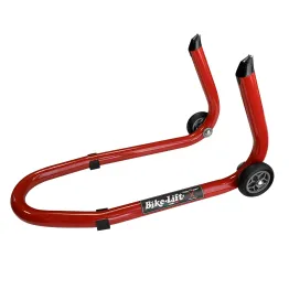 MF3911 - Cavalletto Bike Lift Anteriore Alza Ruota Universale Moto Rosso