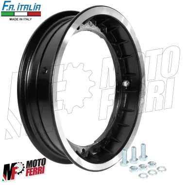 Cerchio Nero Vespa 50 125 150 200 Special PK S XL PX Rally GT GTR ET3 Primavera