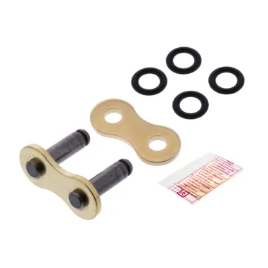 MF3925 Falsa Maglia Giunzione Chiusura Catena DID Oro Passo 525 VX3 ZJ O-Ring