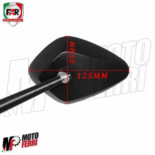 MF3311 Specchietti Manubrio + Cover Tappo FAR El Capitan TMax 560 2022 / 2024