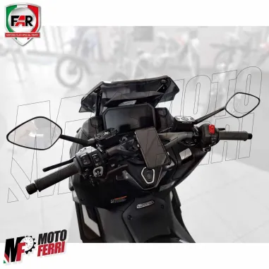 MF3311 Specchietti Manubrio + Cover Tappo FAR El Capitan TMax 560 2022 / 2024