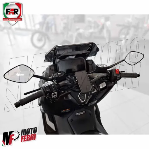 MF3311 Specchietti Manubrio + Cover Tappo FAR El Capitan TMax 560 2022 / 2024
