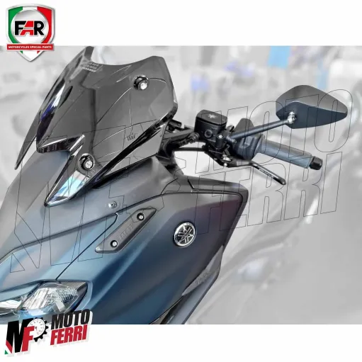 MF3311 Specchietti Manubrio + Cover Tappo FAR El Capitan TMax 560 2022 / 2024
