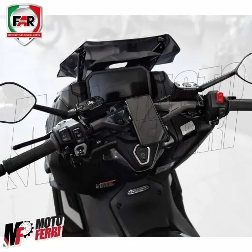MF3310 Supporto Porta Smartphone Universale FAR per Yamaha TMax 560 2022 - 2025