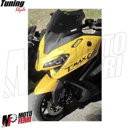 MF3533 - Kit 2 Adesivi Cover Carena Specchietti Giallo Yamaha 560 TMax 2022/2024 2