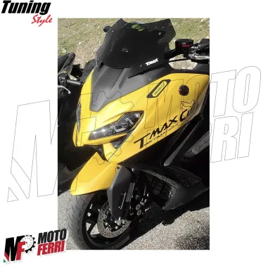 MF3533 Adesivi Cover Carena Specchietti Giallo Yamaha 560 TMax - 2022 a 2024
