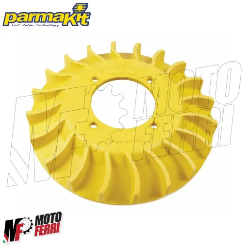 MF0497 Ventola Gialla Parmakit Accensione Elettronica Vespa 50 Special 125 ET3