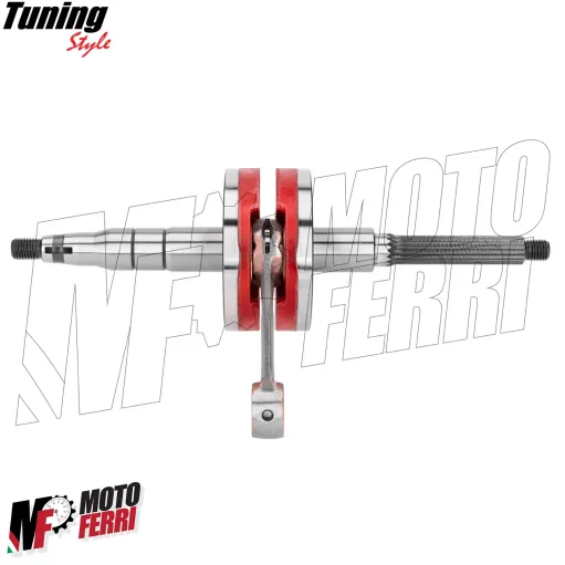 MF1981 Albero Motore Booster 50 2T Racing Spinotto Dm 10mm Minarelli Verticale