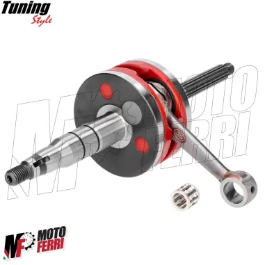 MF1981 Albero Motore Booster 50 2T Racing Spinotto Dm 10mm Minarelli Verticale