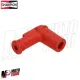 MF0819 Pipetta Candela Rossa Silicone Vespa 50 Special R L N 125 ET3 Primavera