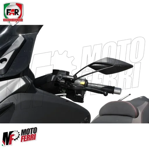 MF3988 - Kit Specchietti Manubrio FAR Viper 8 + Cover Yamaha TMax 560 2020/2021