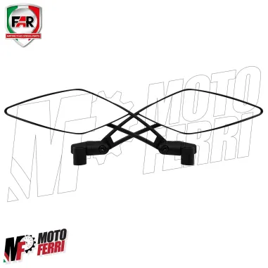 MF3988 - Kit Specchietti Manubrio FAR Viper 8 + Cover Yamaha TMax 560 2020/2021
