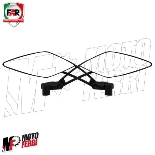 MF3988 - Kit Specchietti Manubrio FAR Viper 8 + Cover Yamaha TMax 560 2020/2021