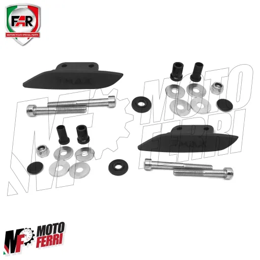MF3988 - Kit Specchietti Manubrio FAR Viper 8 + Cover Yamaha TMax 560 2020/2021