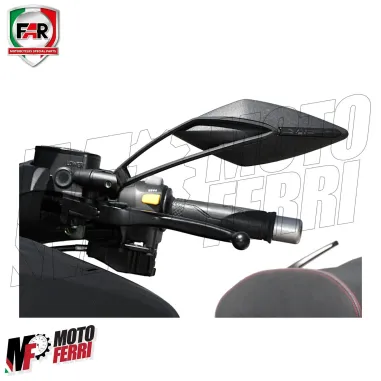 MF3988 - Kit Specchietti Manubrio FAR Viper 8 + Cover Yamaha TMax 560 2020/2021